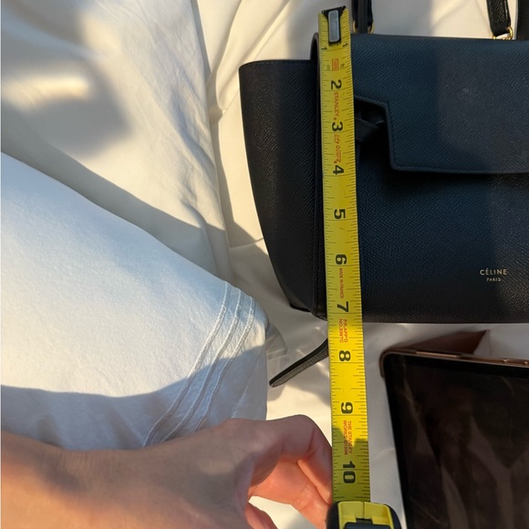 Celine Grained Calfskin Nano Belt Bag Black - Picture 15 of 15